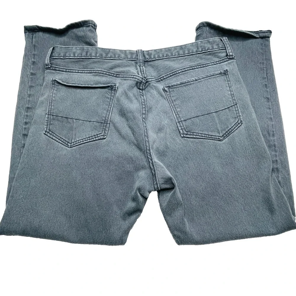 Banana Republic Men's 34x30 Gray Slim‎ Rapid Movement Stretch Jeans 27 Inseam